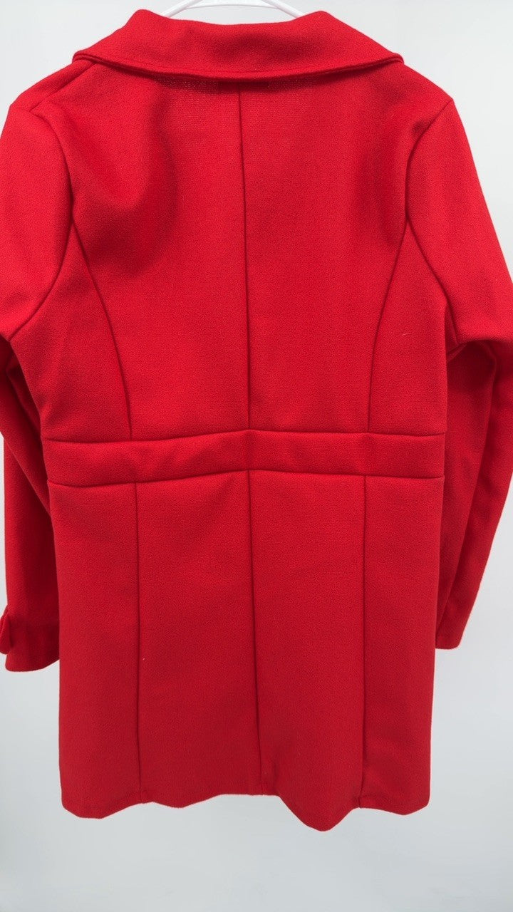 Button Up Long Sleeve Coat