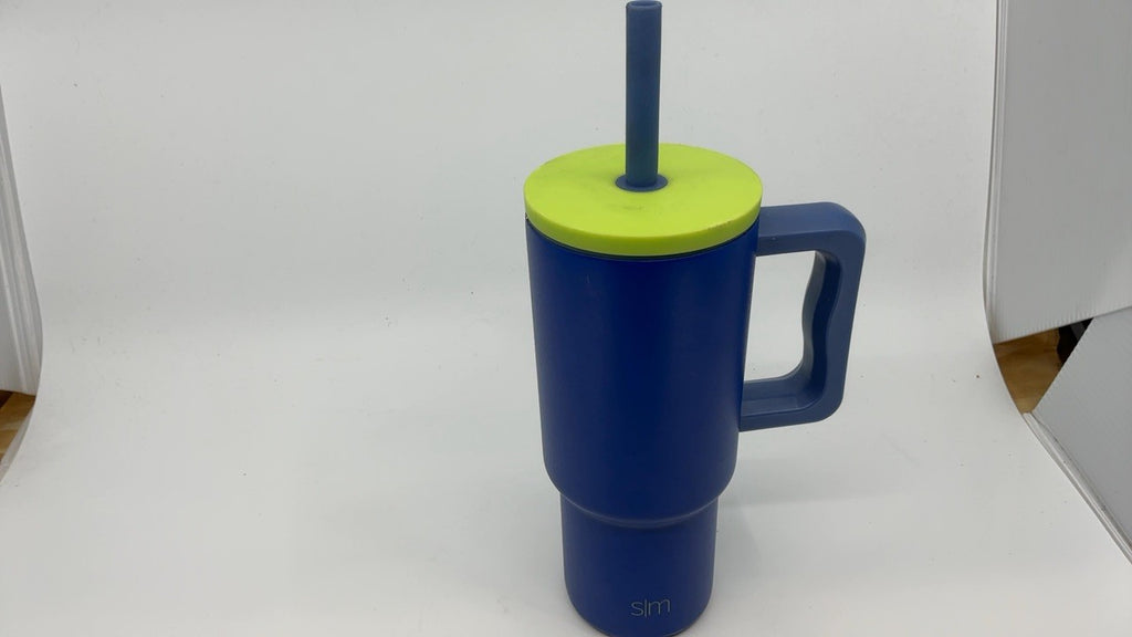 Kids 24 oz Trek Tumbler - Stainless Steel w/ Handle - Blue Dune