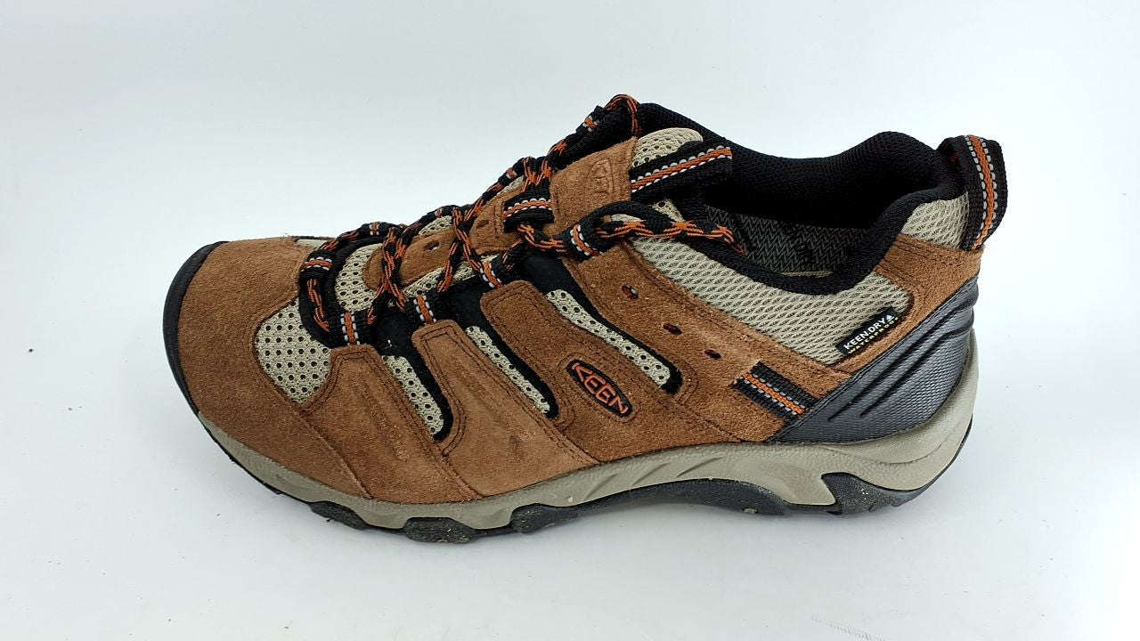 Men's Headout Waterproof Hiking Shoe  |  Bison/Fossil Orange - 8.5 / Regular