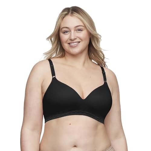 Warner's Cloud 9 Wireless Lightly Lined Bra 1269 Rich Black 38B
