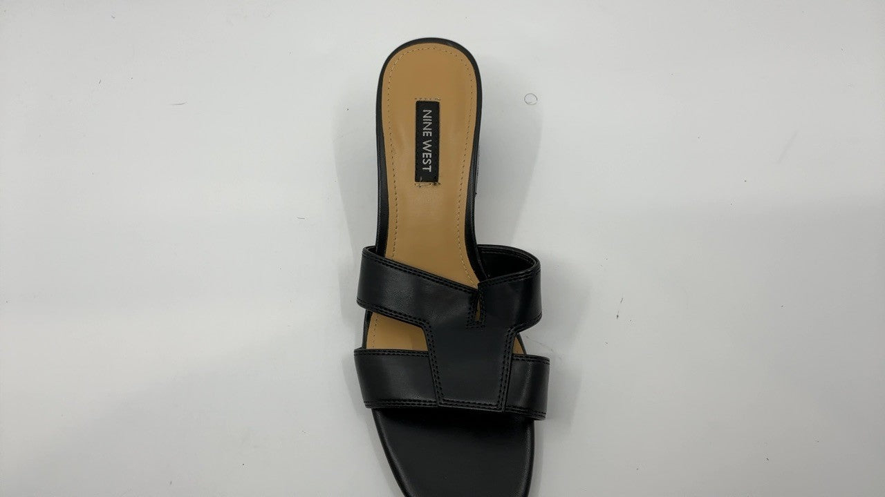Nine West Women's Griselda3 Heeled Sandal, Black 001, 7.5