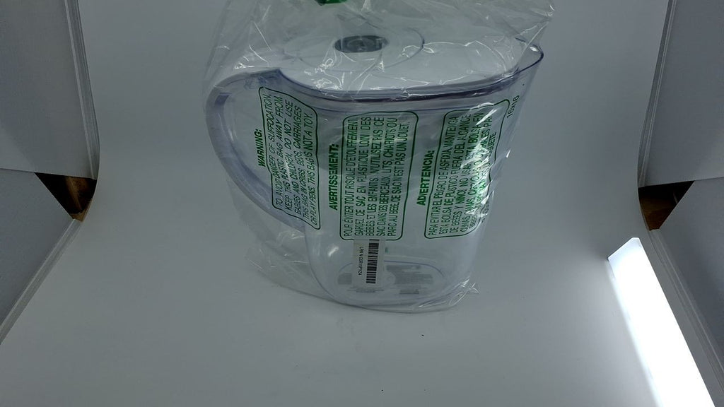 Brita 6-Cup Water Filter Pitcher, BPA Free, White, 1 Standard Filter