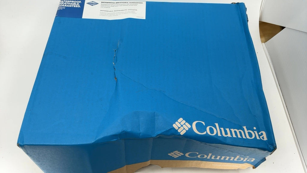 Columbia Mens Newton Ridge Plus II Waterproof Hiking Boot, 7.5 Black/Grill