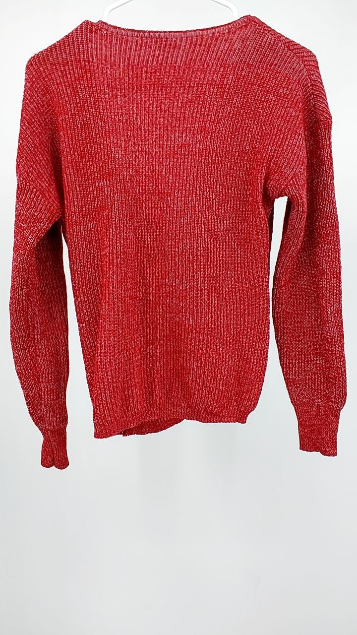 Surplice Long Sleeve Knit Top