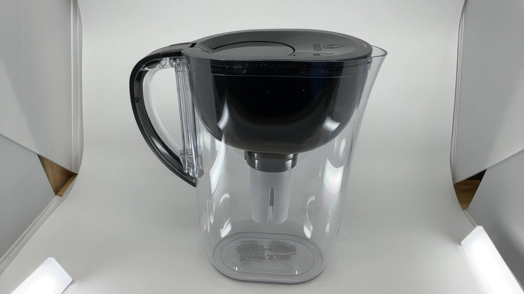Brita 10-Cup Water Filter Pitcher, BPA-Free, Black, SmartLight Indicator