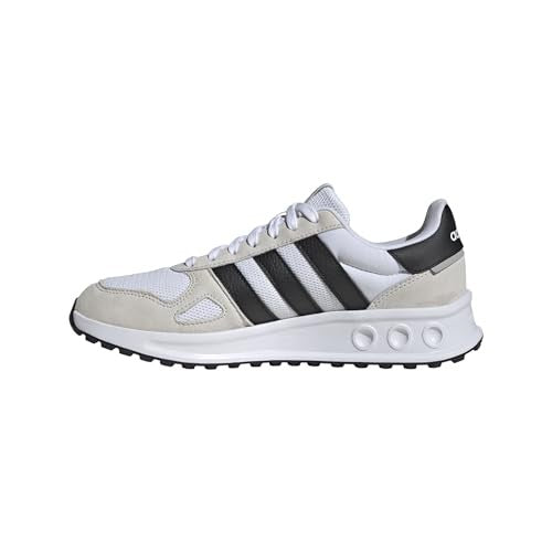 adidas Men's Run 84, White/Black/Crystal White, 9.5