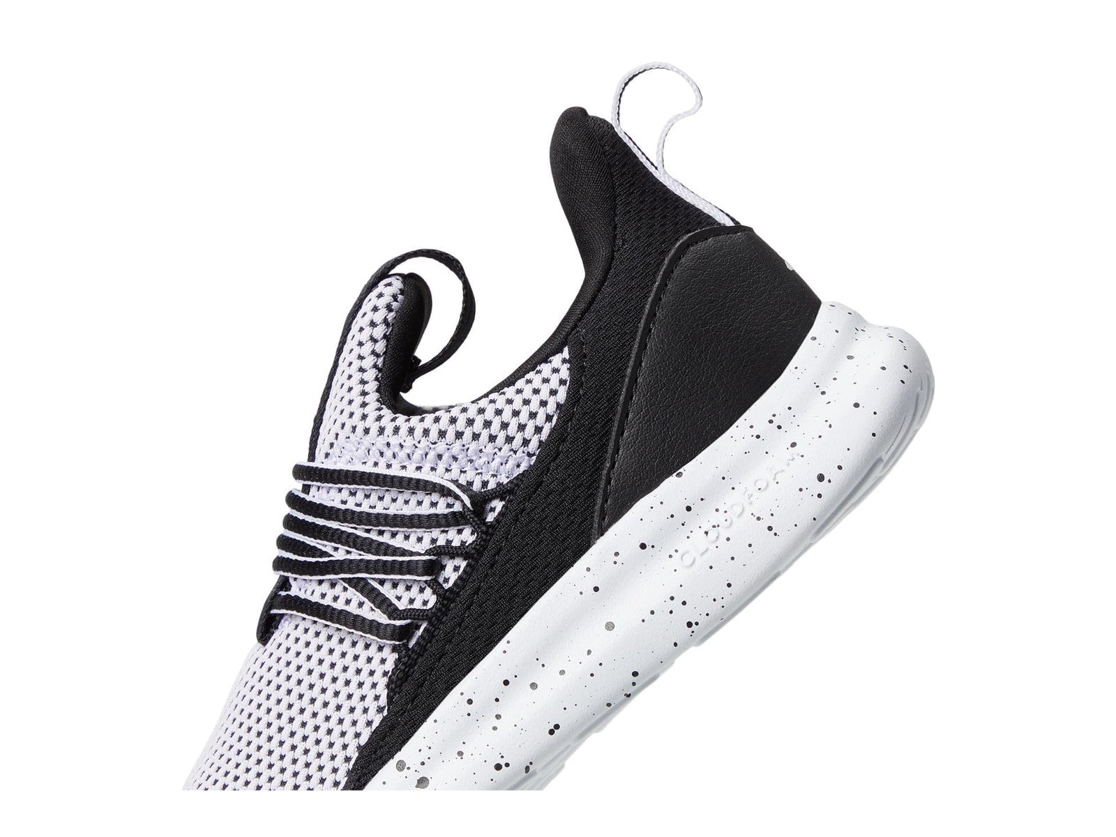 adidas Unisex-Kids Lite Racer Adapt 7.0, White/Black/Black, 9.5K