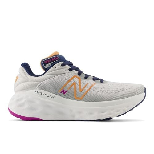 New Balance Women's Fresh Foam X 840 V1 Running Shoes, 9 Grey/Copper/Pink