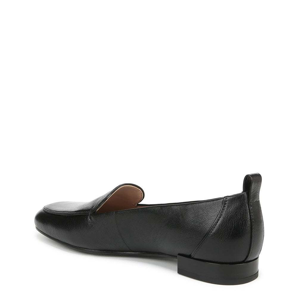Naturalizer Womens Jordyn Loafer Black Leather 7.5 W