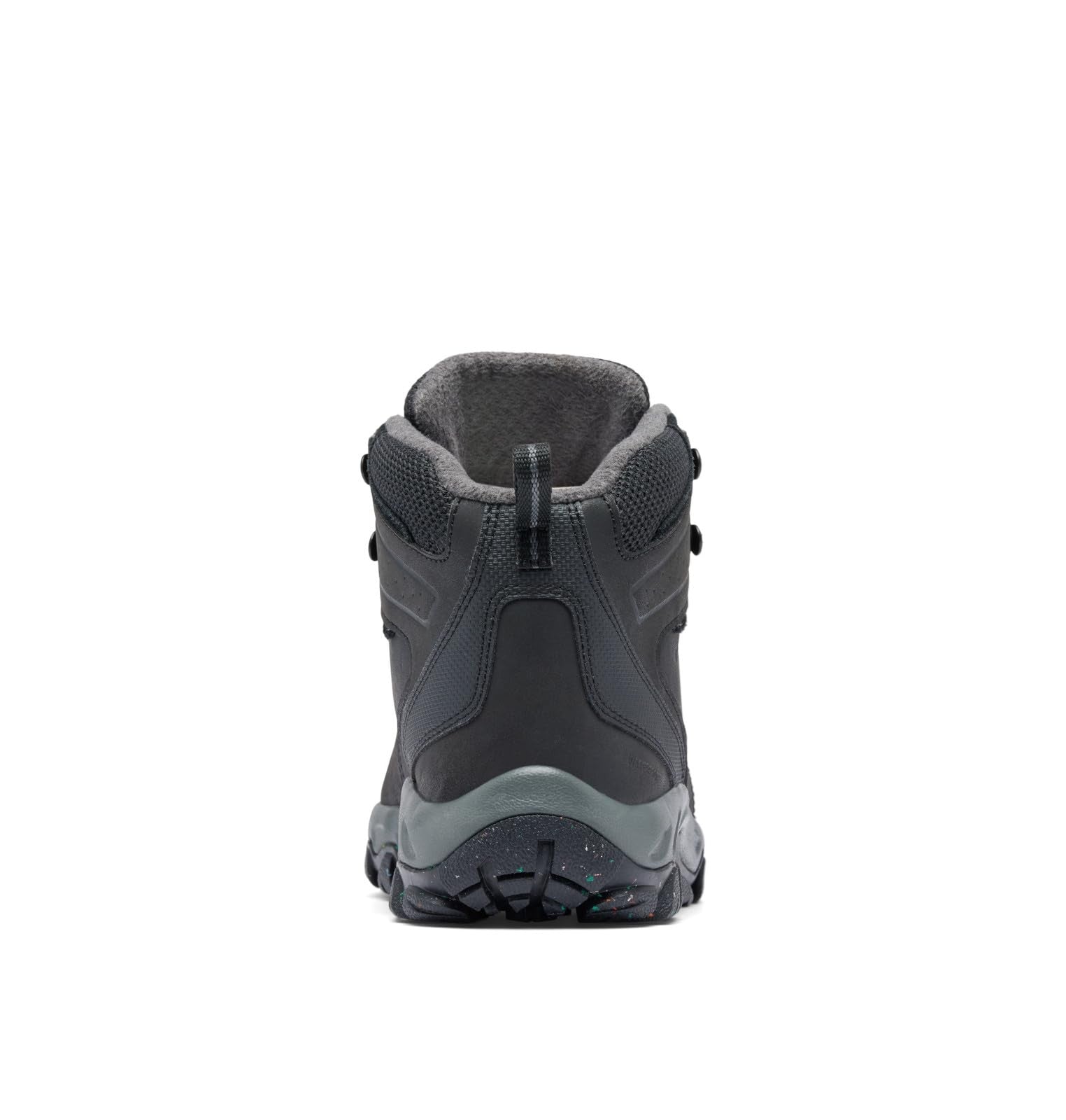 Columbia Mens Newton Ridge Plus II Waterproof Hiking Boot, 7.5 Black/Grill