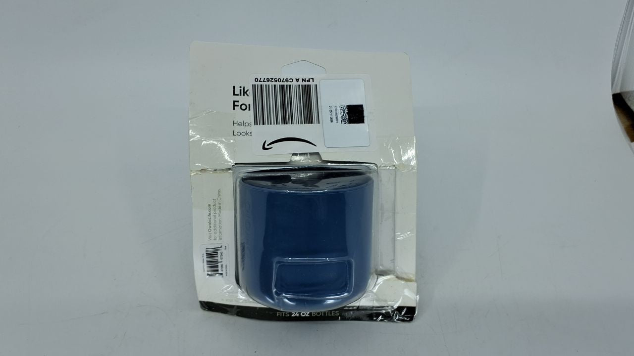 Owala 24oz Silicone Sleeve, Anti-Slip Boot for Water Bottles, Blue