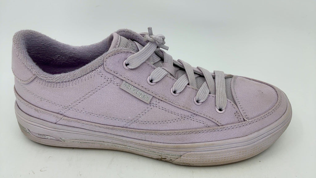 Skechers Women's Arch Fit Arcade-Meet Ya There Sneaker, Lilac, 8.5