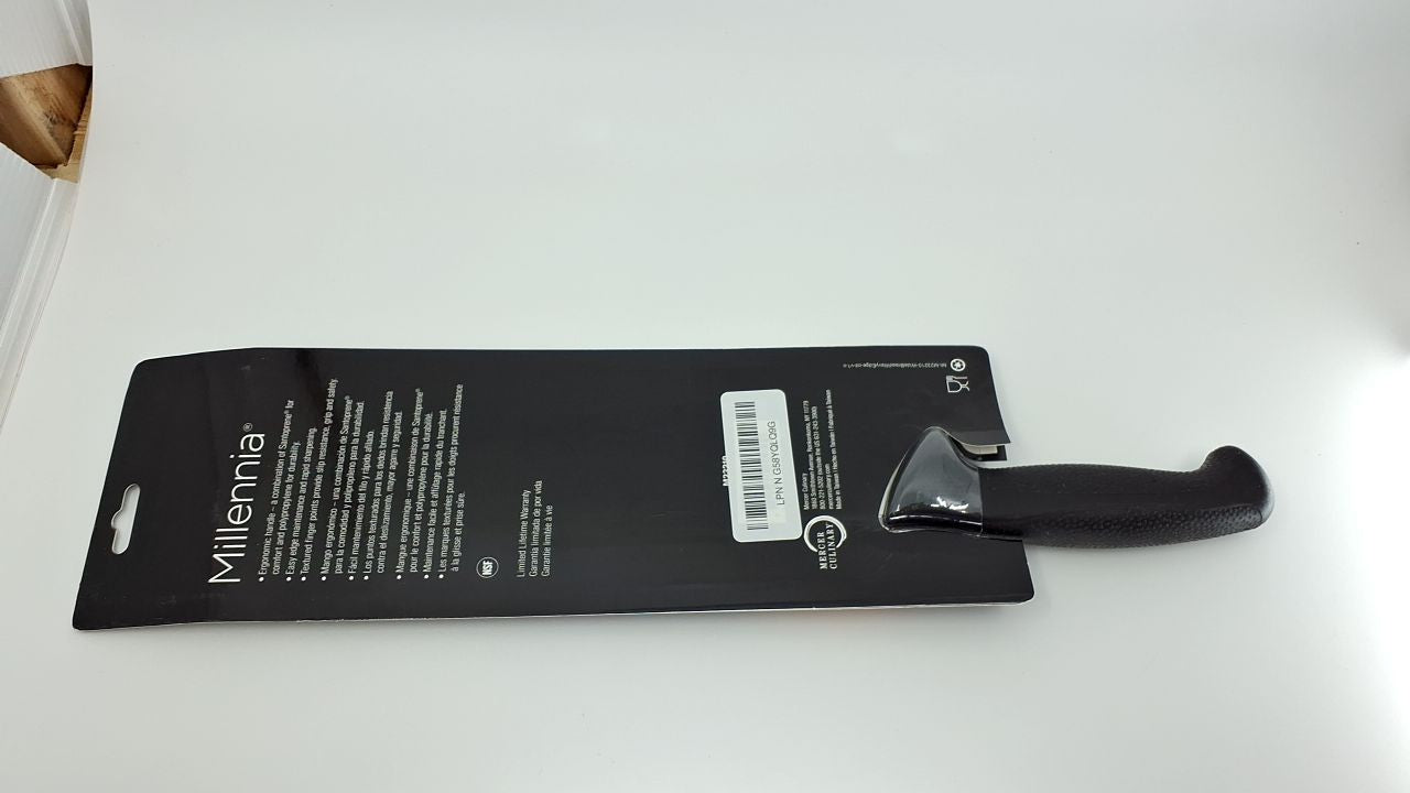 Mercer Culinary 10" Bread Knife, Wavy Edge, Ergonomic Black Handle