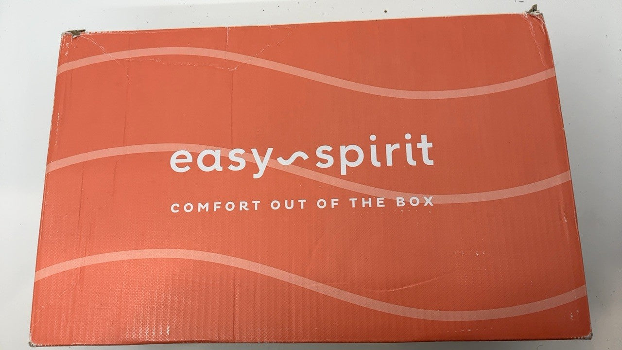 Easy Spirit Women's Traciee2 Flat Sandal, Silver Grey-Taupe, 9.5 X-Wide