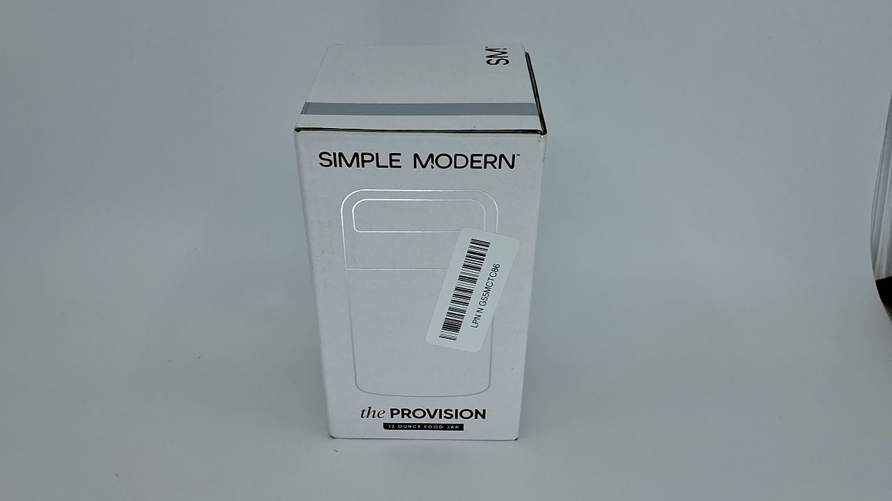 12oz Stainless Steel Food Jar - Vacuum Insulated, Leak Proof - Ice Gray