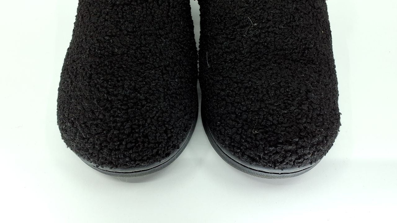 MUK LUKS Women's Quianna Clog, Black, M (7-8)