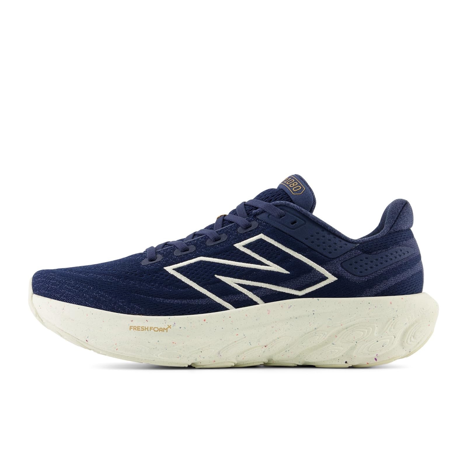 New Balance Men's M1080P13 Running Shoe, Navy/Vintage Indigo/SEA Salt, 12