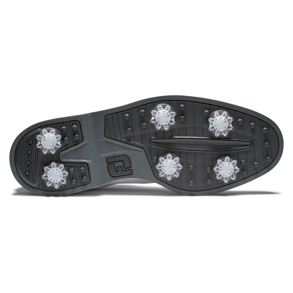 FootJoy Mens Fj Originals Golf Shoe, White/White, 12 US