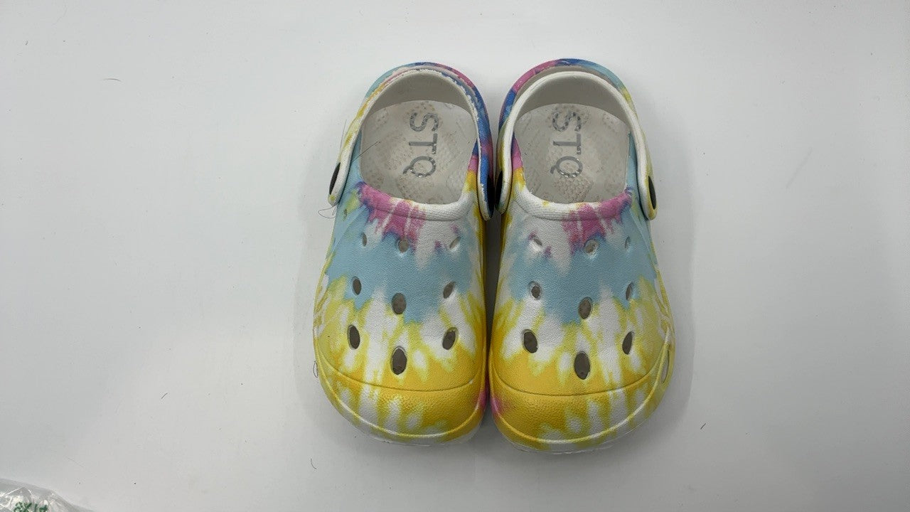 Toddler Garden Shoes A-Rainbow 10 Size Cartoon Slides Sandals Clogs