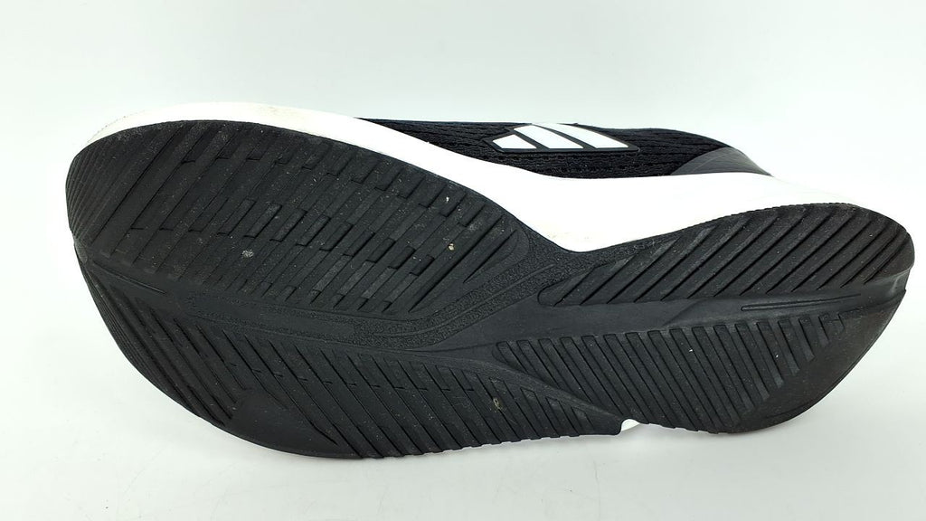 adidas Duramo SL Elastic Lace Sneakers, Core Black/White, Size 1 Kid