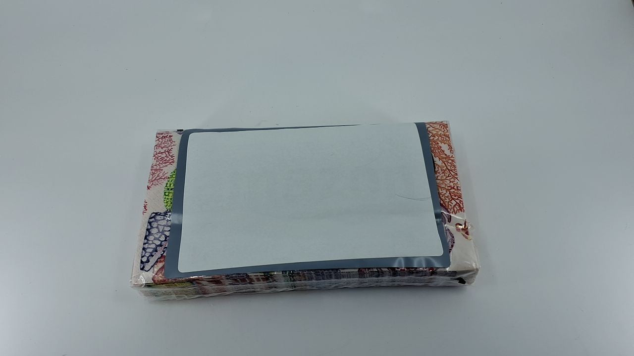 Triple-Ply Under The Sea Napkins, 15 Disposable Guest Towels, Biodegradable
