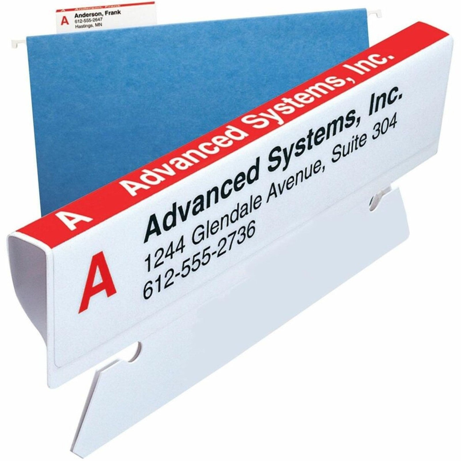Viewables Color Labeling System Refill 3.5in x 1.25in White 160 Labels