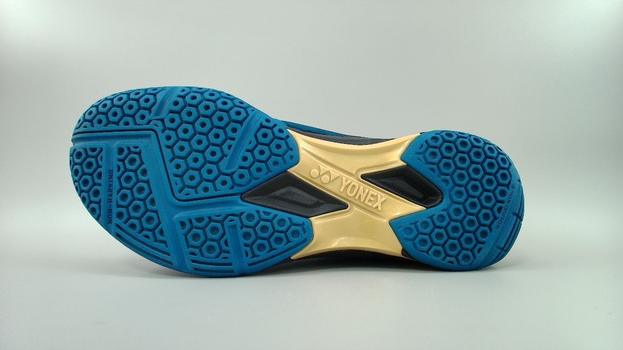 YONEX Power Cushion Cascade Drive Badminton Court Shoe (Teal Blue/Gold) (7)