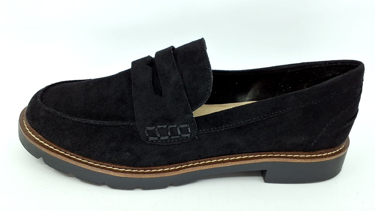 Anne Klein Women's Emmylou Loafer,Black, 8 M