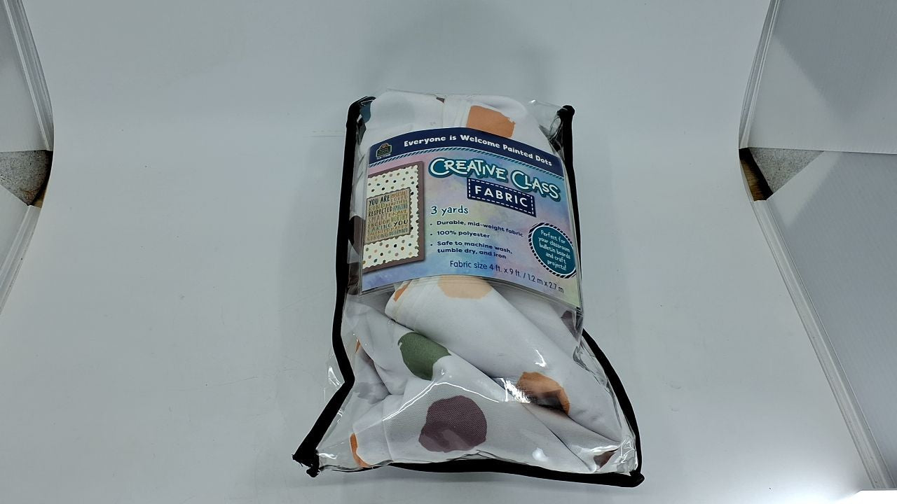 Durable Polyester Fabric, 3 Yards, Perfect for Bulletin Boards & Crafts