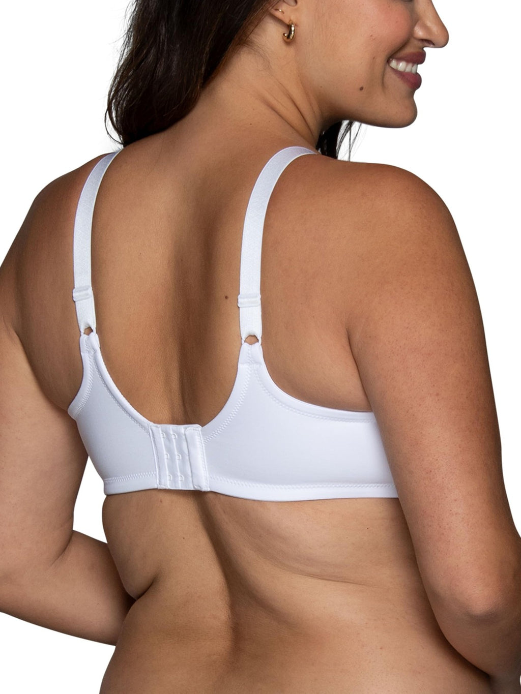Vanity Fair Full Figure Bra 46C, Underwire, 4-Way Stretch, White