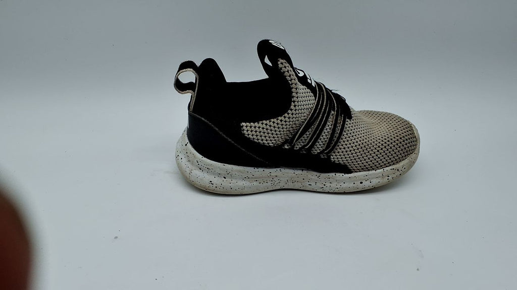 adidas Unisex-Kids Lite Racer Adapt 7.0, White/Black/Black, 9.5K