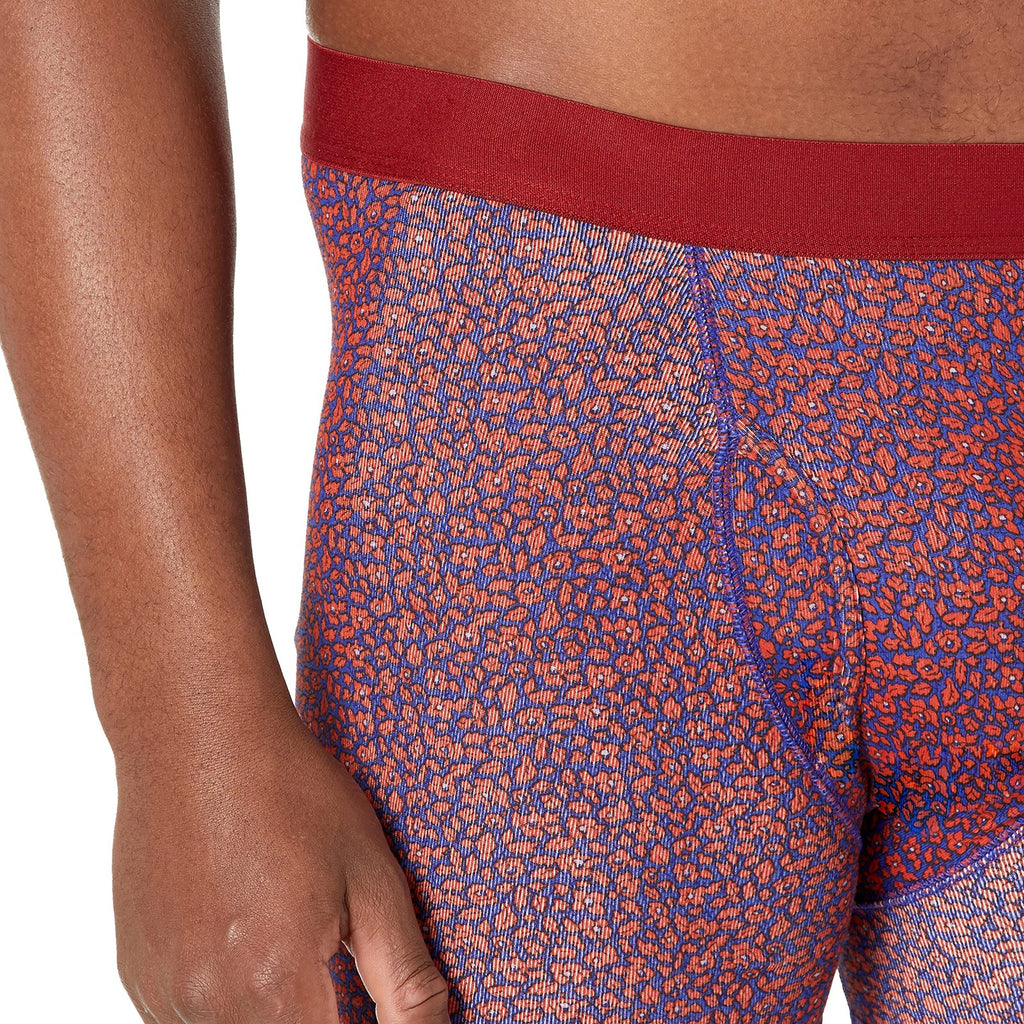 Men's Boxer Briefs 5-Pack, Cotton, Tag-Free, Medium, Mixed Prints
