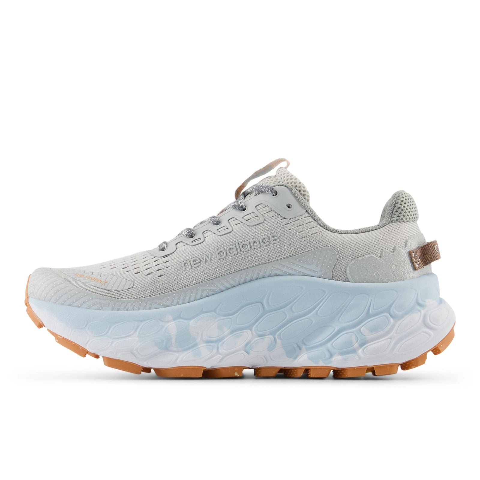 New Balance Fresh Foam X More Trail V3 Women’s Running Shoes, Grey Matter/Copper