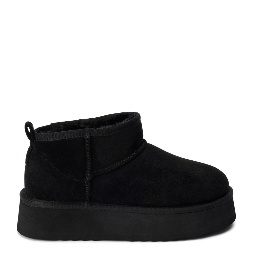 Size 9 M Black Platform Ankle Boots for Women - Breckenridge Style