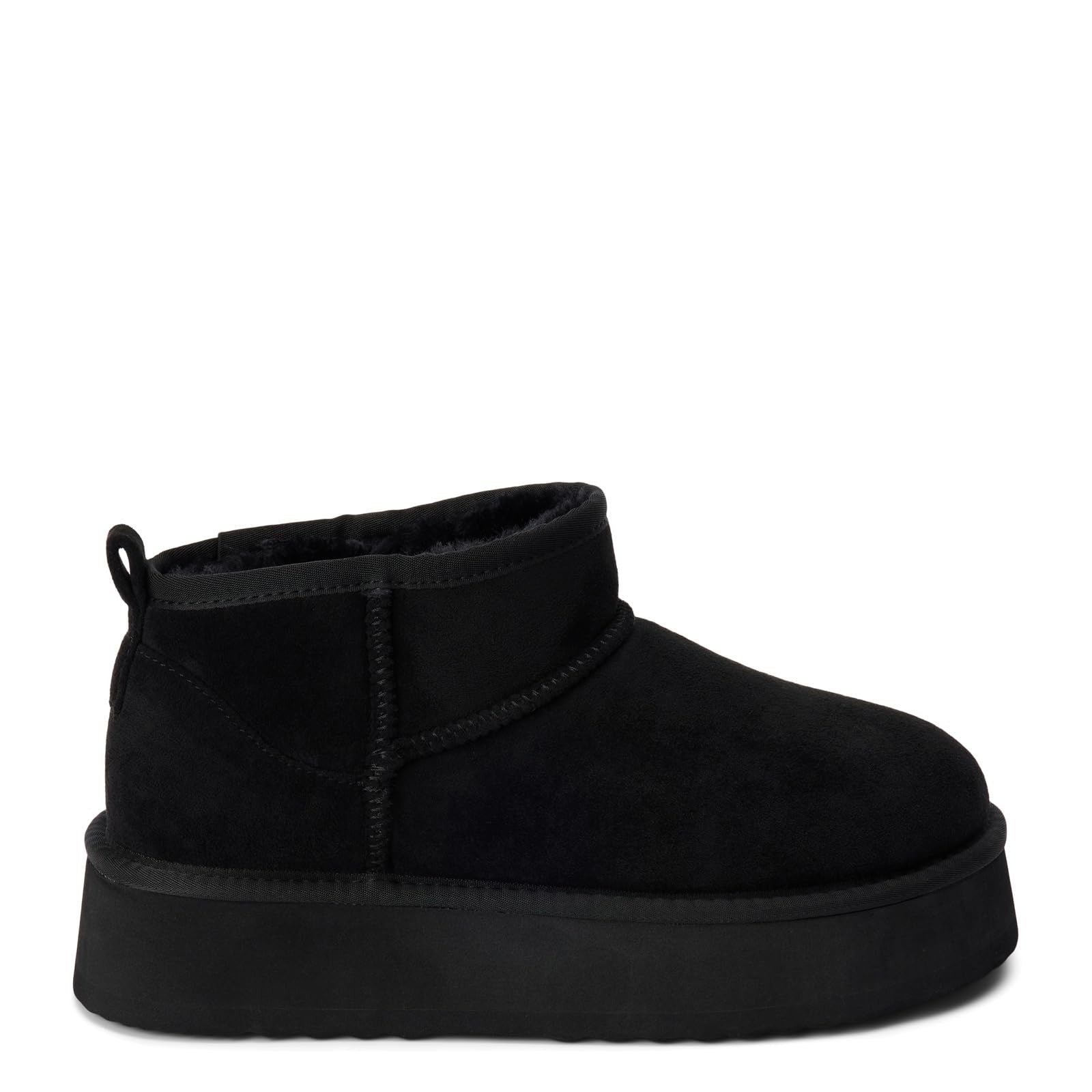 Size 9 M Black Platform Ankle Boots for Women - Breckenridge Style
