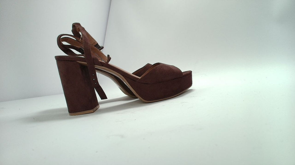 Chinese Laundry Women's Theresa Heeled Sandal, Brown, 8.5