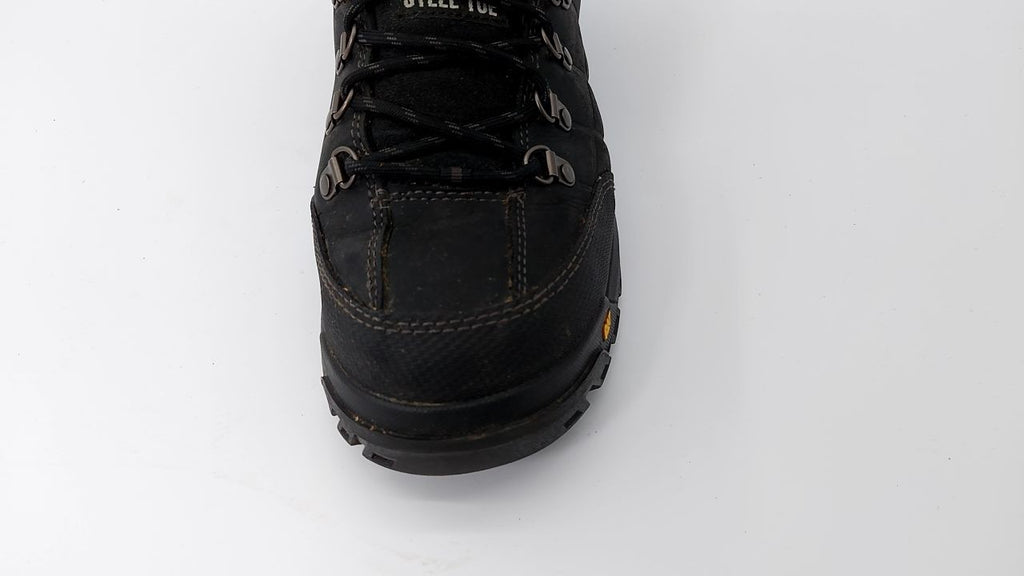 Cat Footwear Men's Threshold Waterproof Steel Toe Work Boot, Black, 13 Wide