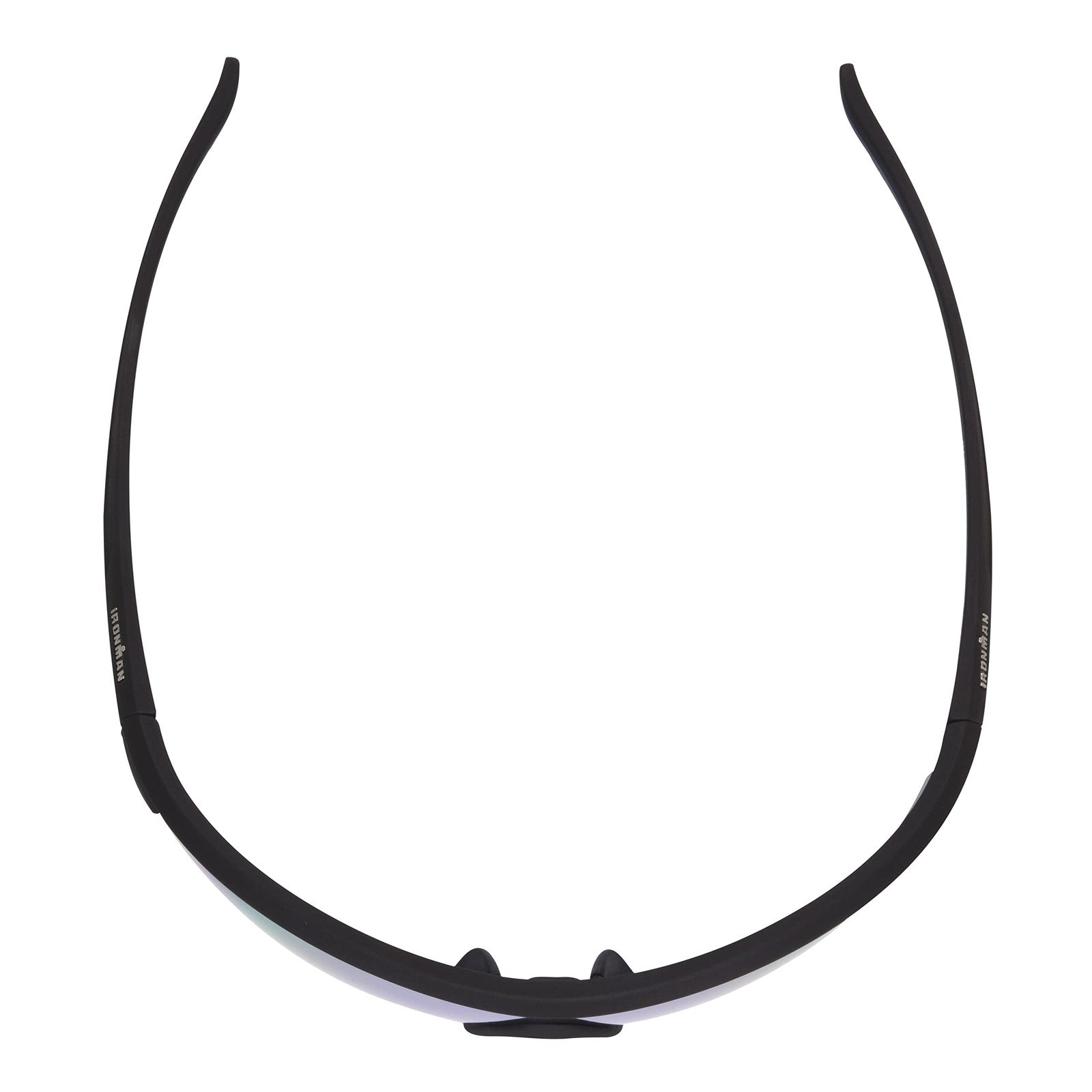 Ironman 2003 Wrap-Around Sport Sunglasses for Men, Metallic Grey, 140mm