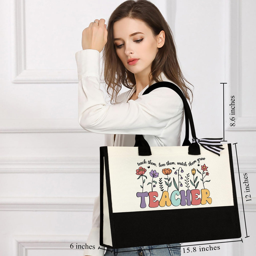 Teacher Retirement Gift Set, Tote Bag & Accessories for Women
