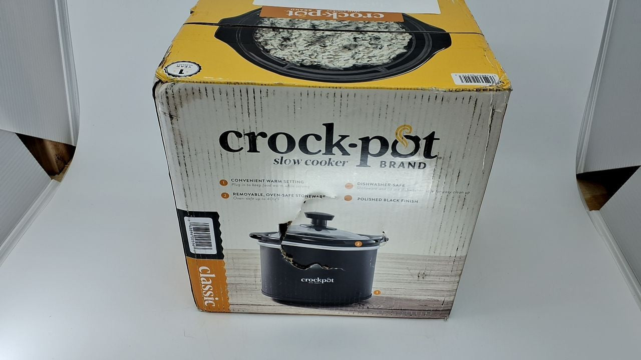 Crockpot SCR151-NP Slow Cooker Small Black