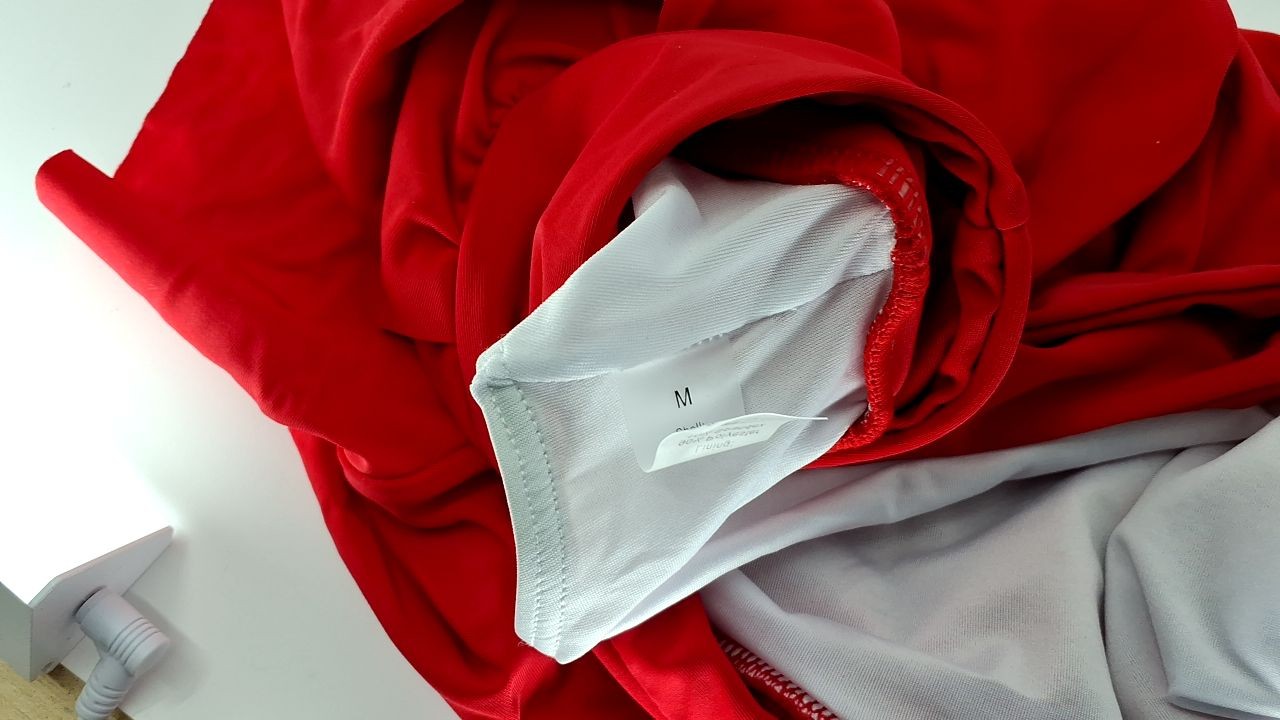 Eomenie Women's Medium Red Swim Trunks High Waisted Board Shorts