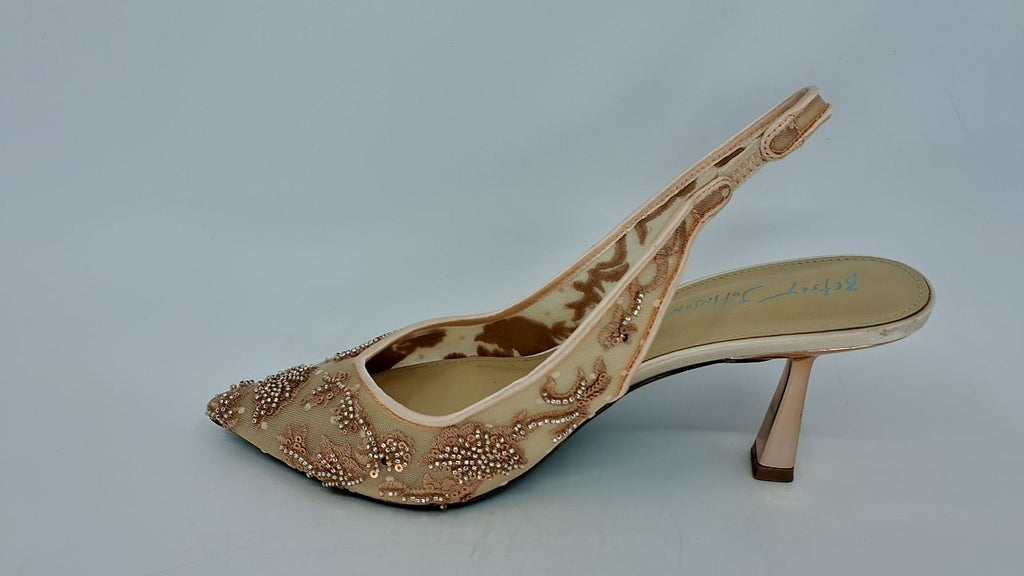 Betsey Johnson Women's Nikki, Blush, 8.5