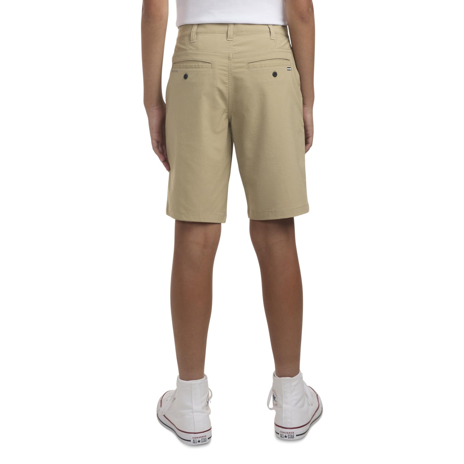 Hurley Boys' Dri-FIT Walk Shorts, Khaki, 12