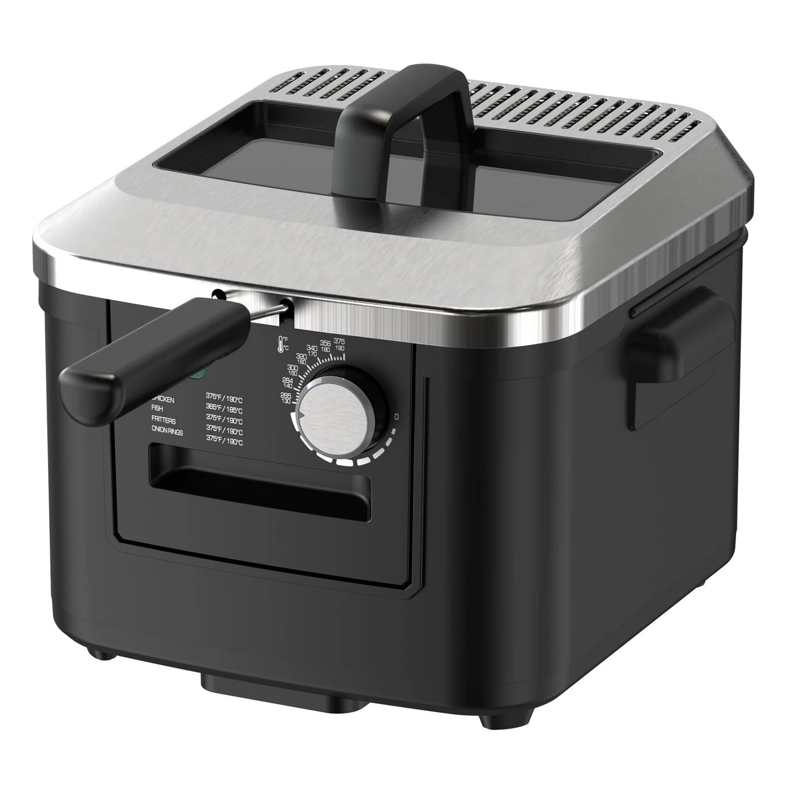 Mainstays MS8400778514-2 4L Deep Fryer Stainless Steel Lid