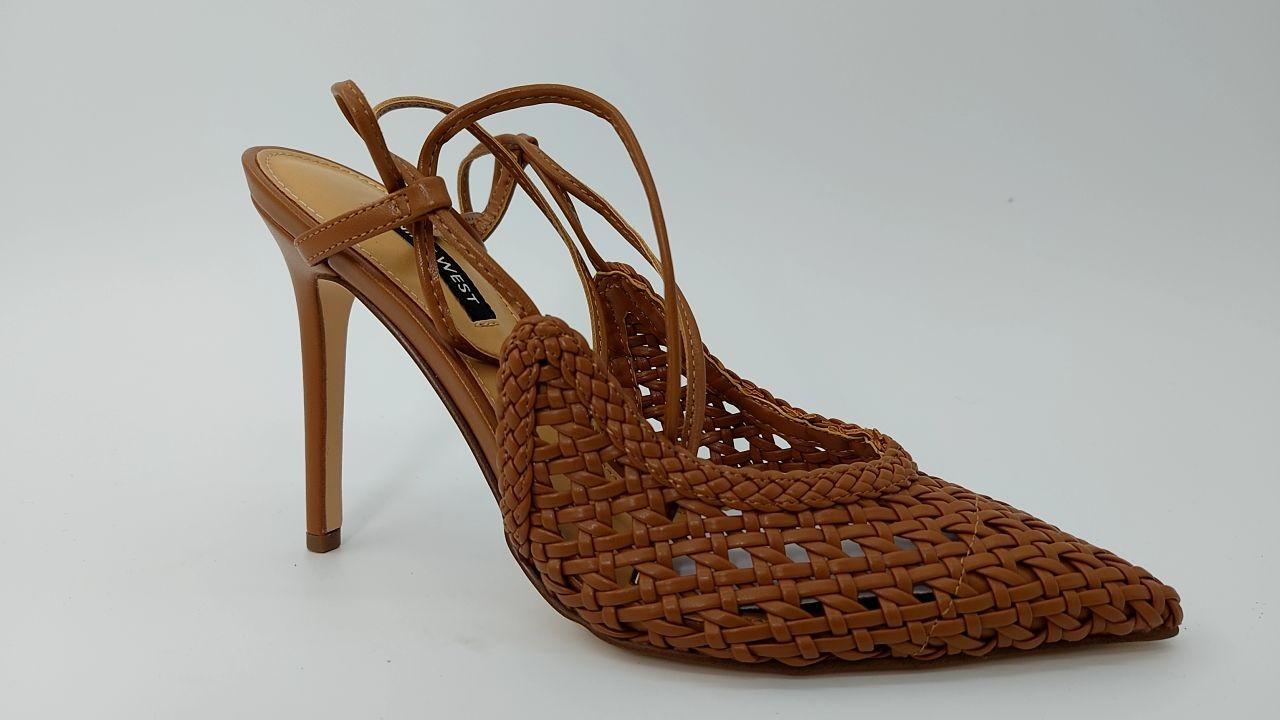 Fessla Pumps by Nine West, Medium Brown 211, Women's Size 7.5