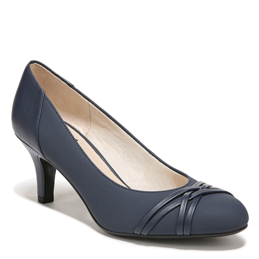 LifeStride Women's Pascal Dress Pump, lux Navy, 8 W US