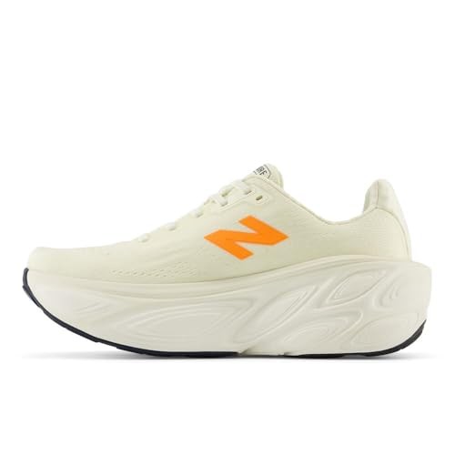 New Balance Women's Fresh Foam X More V5 Running Shoe 9.5 Angora/Sea Salt