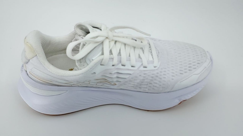 Saucony Women's Endorphin Shift 3 Running Shoe, White/Gum, 6