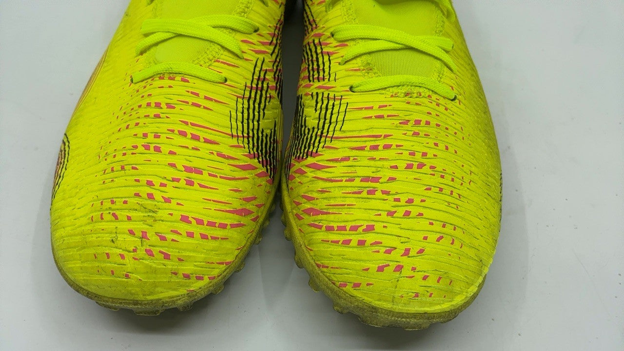 Puma Future 8 Play Turf Soccer Cleats 12 Yellow Alert-Black-Sun Struck