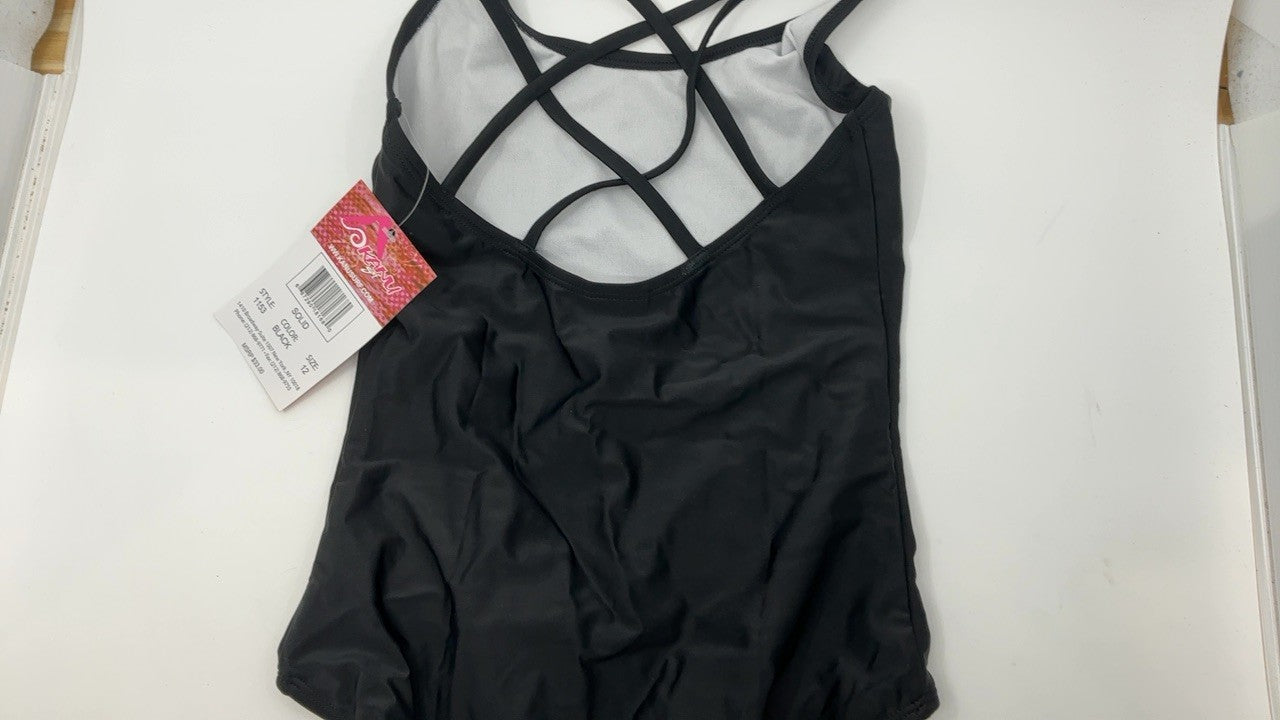 Solid Criss-Cross 1PC
